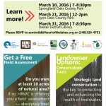 Landowner Meeting: How to Protect Your Land and Leave a Legacy