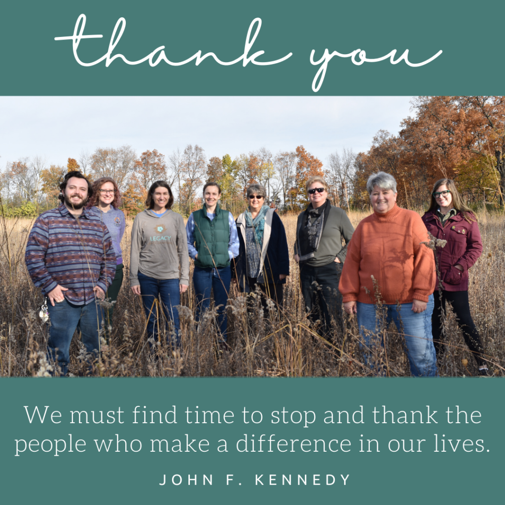 Thank You. John F Kennedy quote "We must find time to stop and thank the people who make a difference in our lives."
