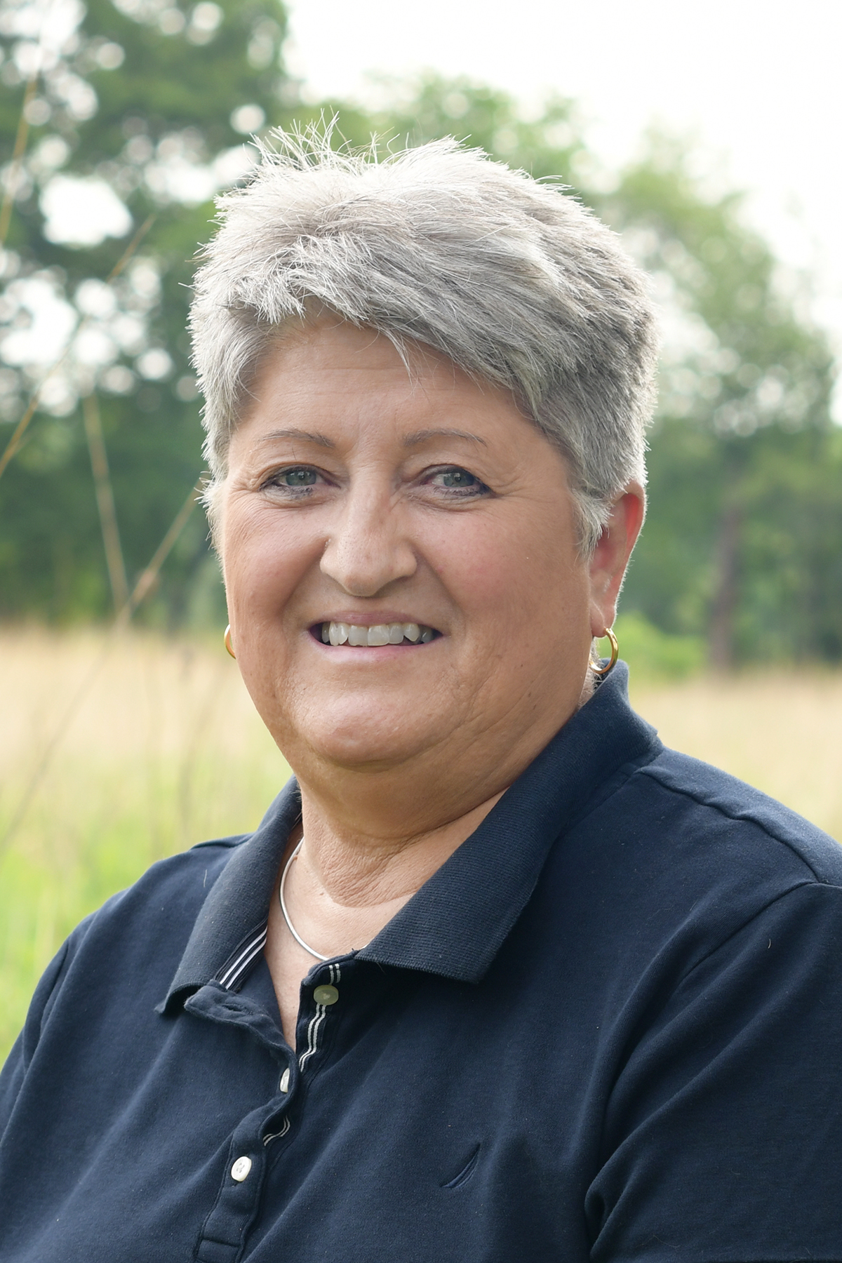DIana Kern standing in a field